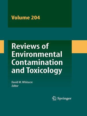 cover image of Reviews of Environmental Contamination and Toxicology 204